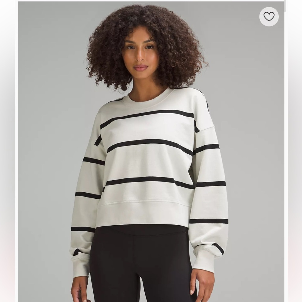 Lululemon cropped sweatshirt